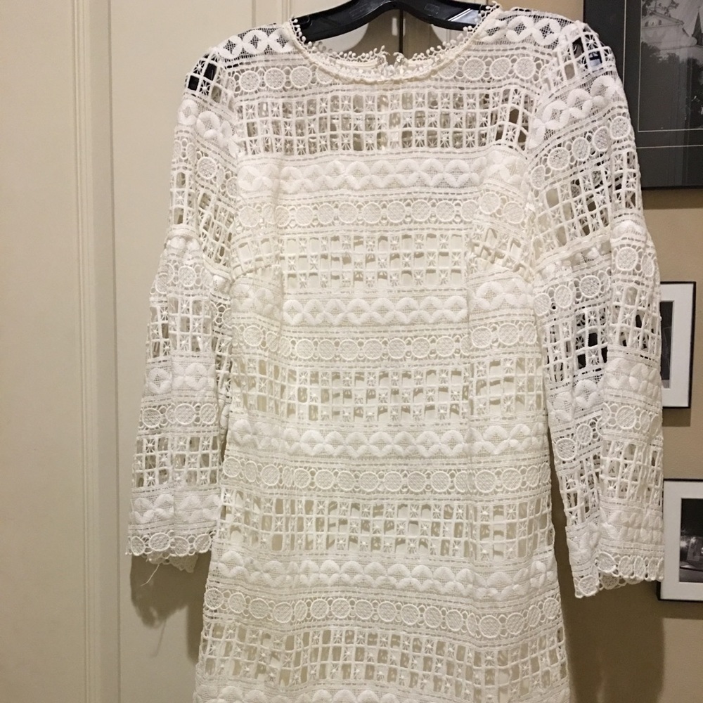 Laundry by Shelli Segal White Dress